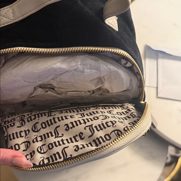 NWT Juicy Couture Heritage Black Backpack - Picture 3 of 3